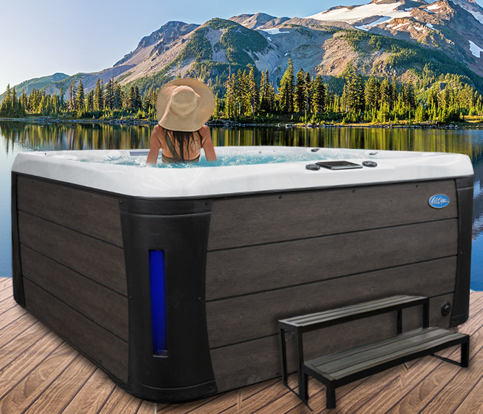 Calspas hot tub being used in a family setting - hot tubs spas for sale Honolulu